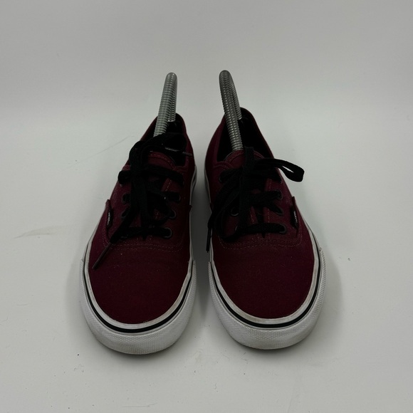 Vans burgundy authentic women’s size 6.5 - Picture 2 of 6